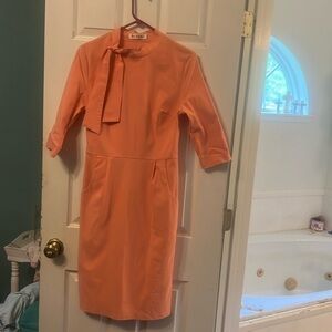Peach dress- MUXXN Large good condition